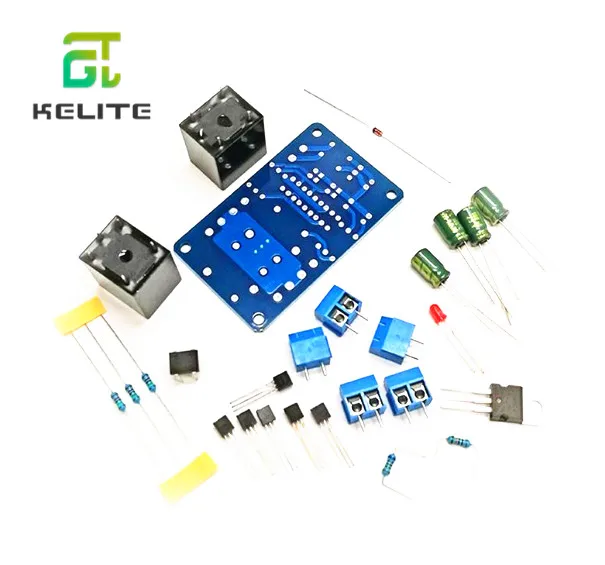 スピーカー保護ボードコンポーネントオーディオアンプ DIY ブート遅延 DC 保護 DIY キットステレオアンプダブル