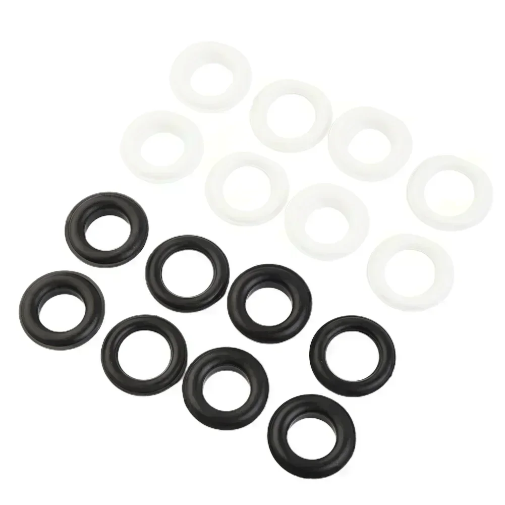 10/30/50 Pcs Air Hole Fastener Adjustable Inner 15 Outer 28mm Resin Eyelet Hand Press Eyelet Plastic Male Female Self-locking