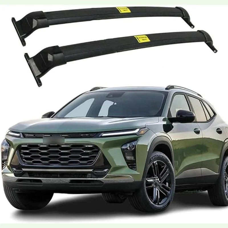 2PCS Crossbar Cross Bars Fits for Chevrolet All New Trax 2023 2024 Roof Rack Rail Carrier Lockable Luggage Carrier Aluminum