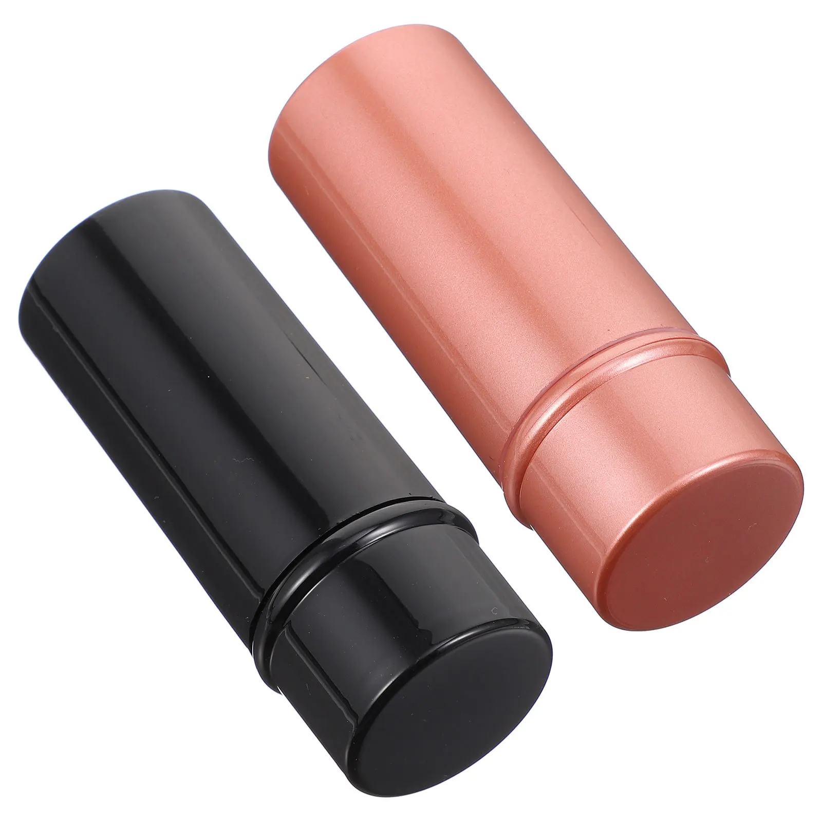 Brocha de base retráctil para crema líquida en polvo, herramienta profesional de maquillaje, colorete facial, polvo suelto, 2 uds.