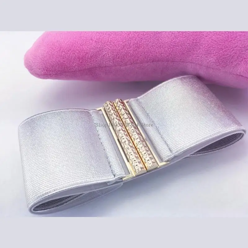 2pcs الحديثة حزام الخصر الجينز الزخرفية الأشرار حزام الصخور واسعة