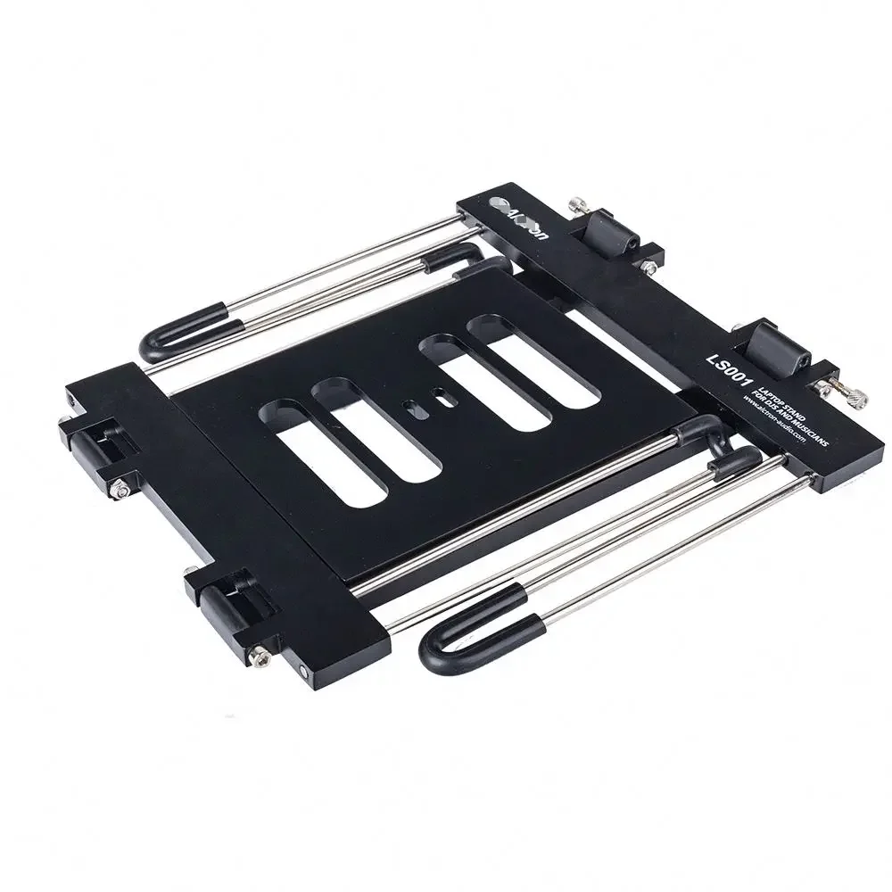 Best Seller Alctron LS001 Multi Function Foldable Adjustable Portable Laptop Stand DJ Holder Desk Table Base