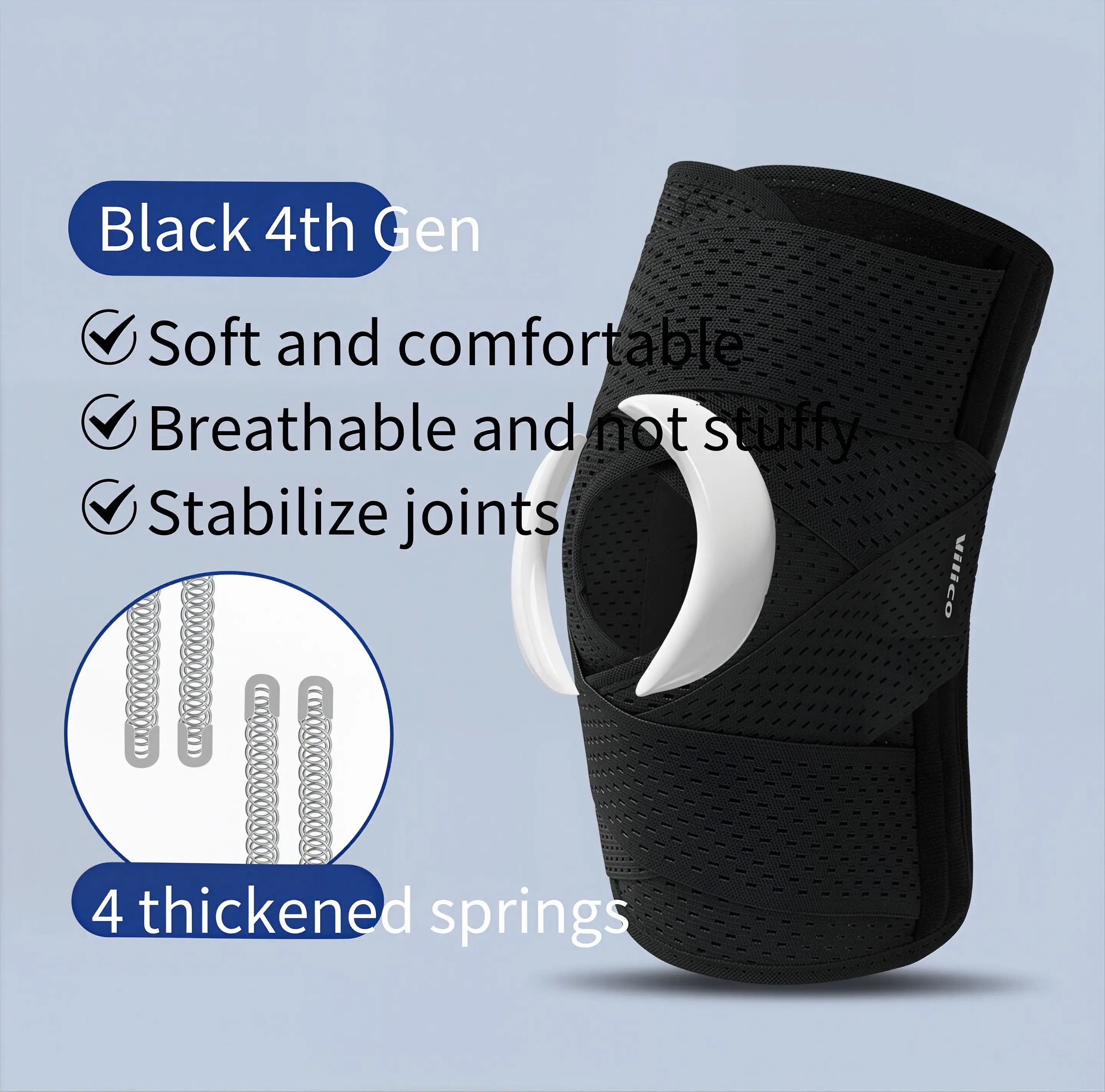 Rodilleras Deportivas para Ext - Knee Brace Badminton reseña y precio