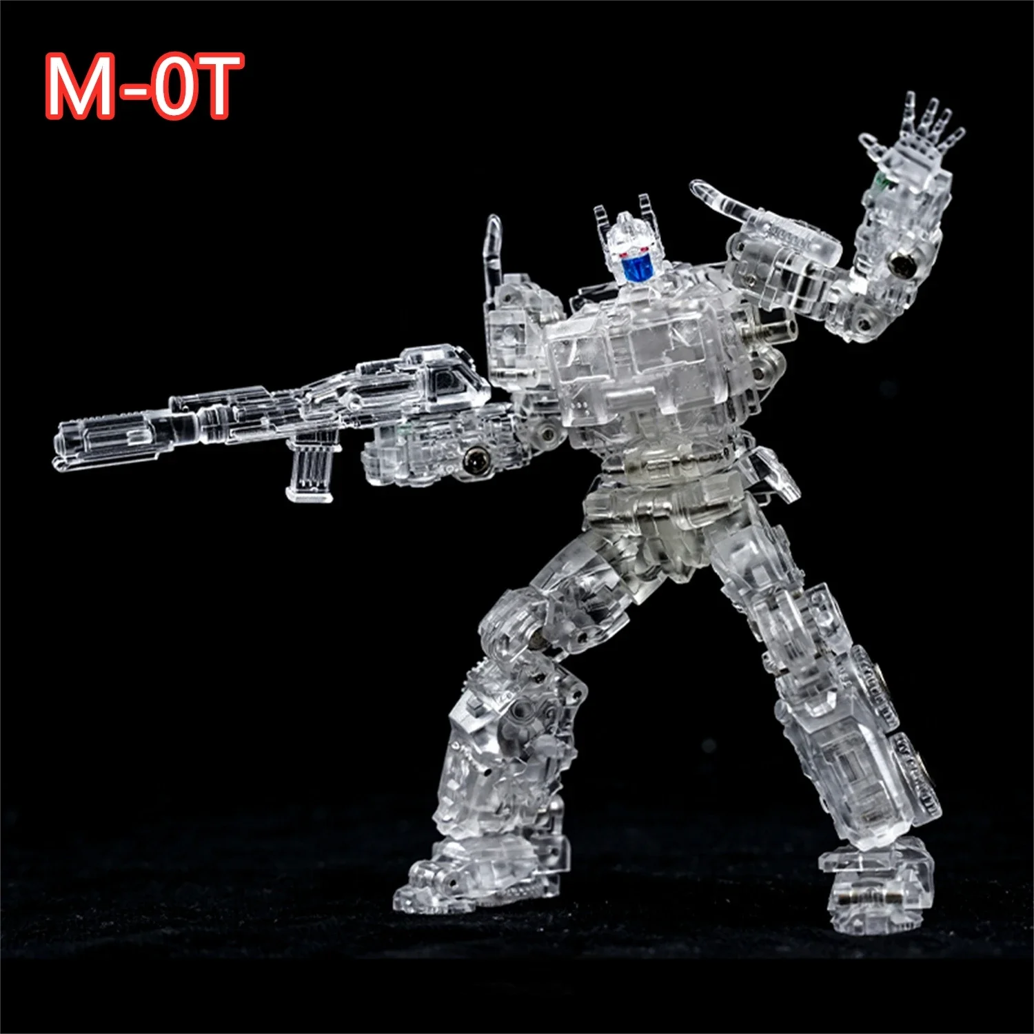 In stock Transformation Toy MetaGate METAGATE-MG M0T Transparent Giant Fire M_01 OP Commander Action Figure Toy Collection Gift