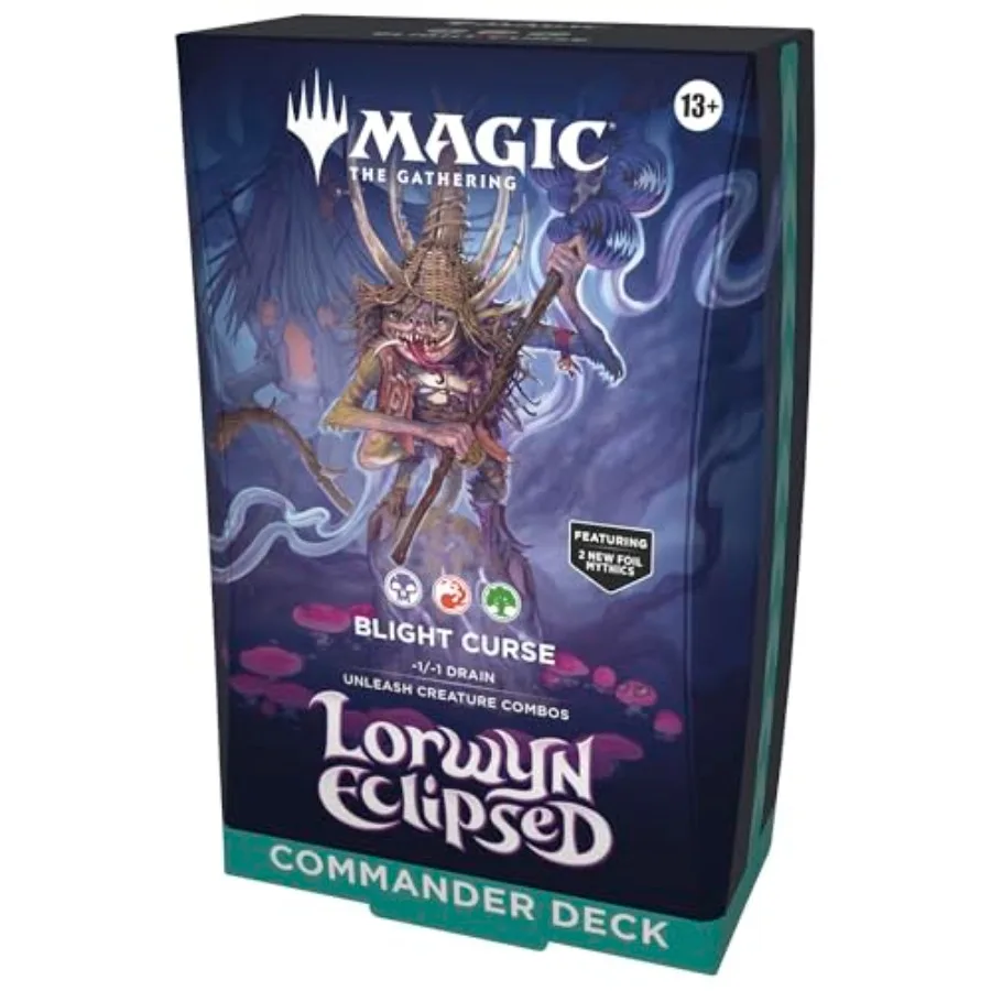 

Magic: the Gathering Lorwyn Eclipsed - Колода для командира: Проклятие Загадочной Тьмы