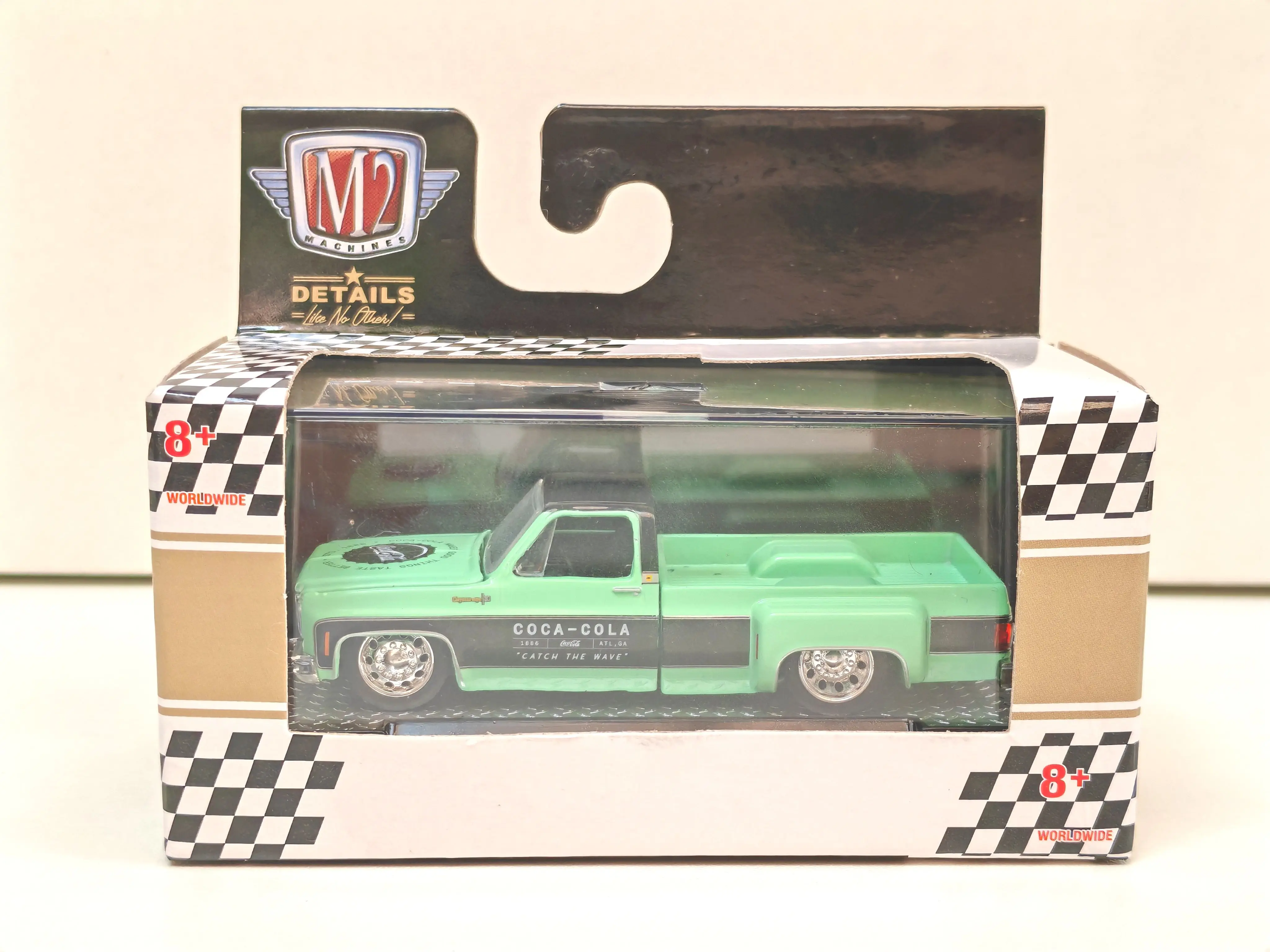 M2 Machines 1/64 1973 super 30 green Silver Red Special hub A38  Die-cast Alloy Car Model Collection Gift Toy