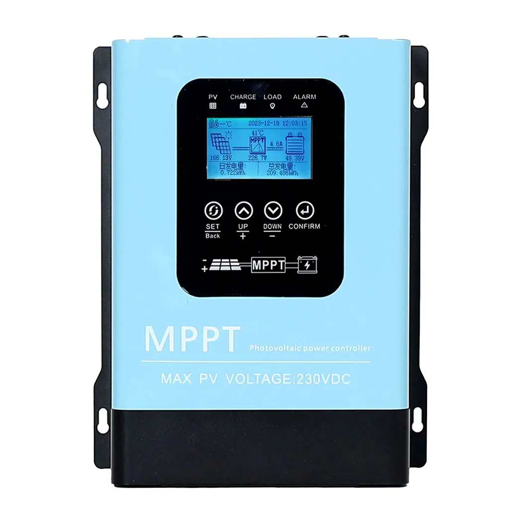 Y&H 60A 120A MPPT Solar Controller 12V 24V 36V 48V 60V 72V 84V 96V PV up to 230V for sealed lead-acid gel and lithium batteries