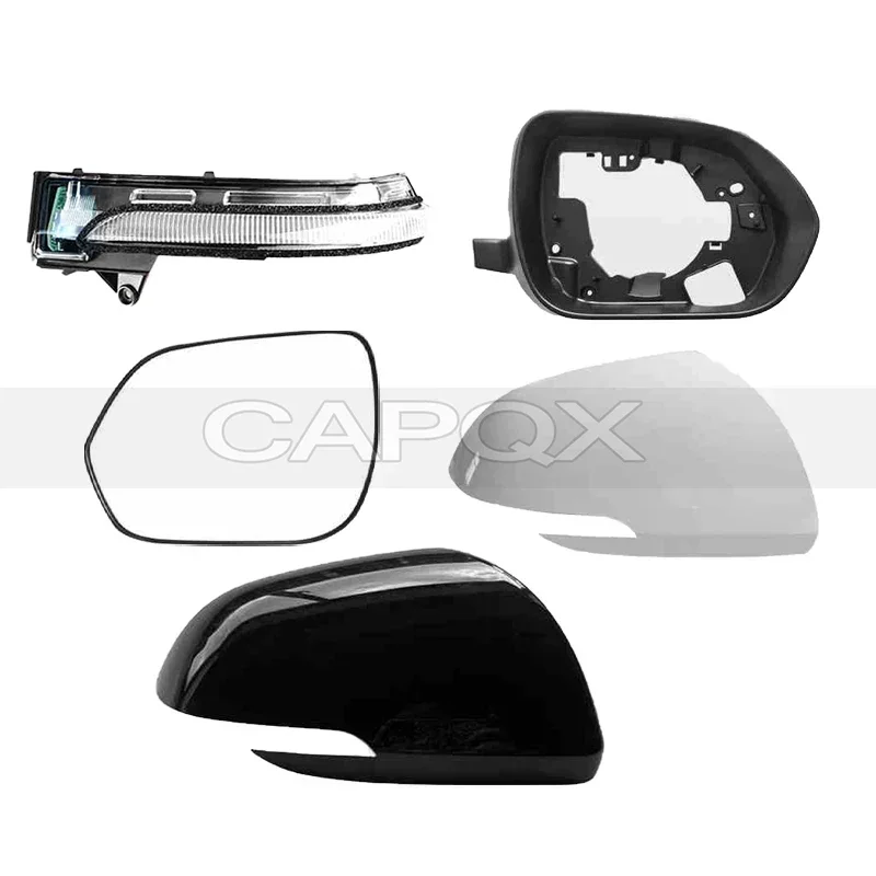 Specchio retrovisore laterale a 5 fili per Kia KX3 Seltos 2020-2022 Copertura specchietto retrovisore laterale Lente del tappo del telaio dello specchio di retromarcia