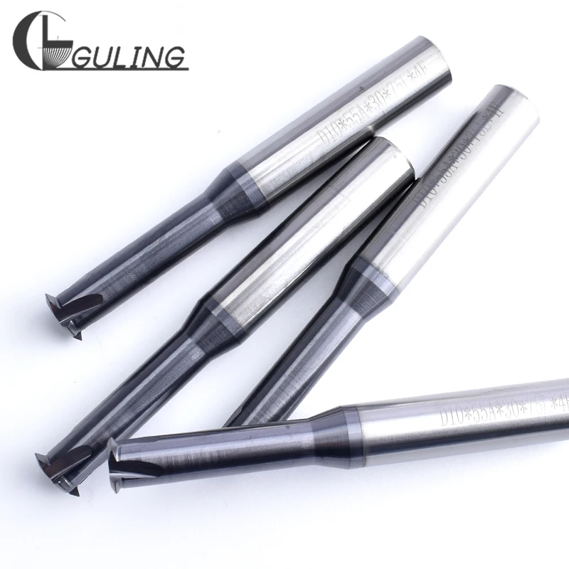 CNC 55Degree Tungsten Steel Inch Single Tooth Range Thread Milling P 1.058 1.27 0.907-1.411 Mill Cutter 1.336 - 1.814 2.54 mills