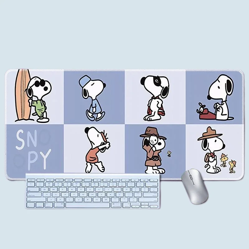 Miniso Snoopy Mouse pad großes Mauspad Gamer Tastatur Maus matten Teppich Anti-Rutsch-Spiel matte Computer Büro tisch Schreibtisch matte