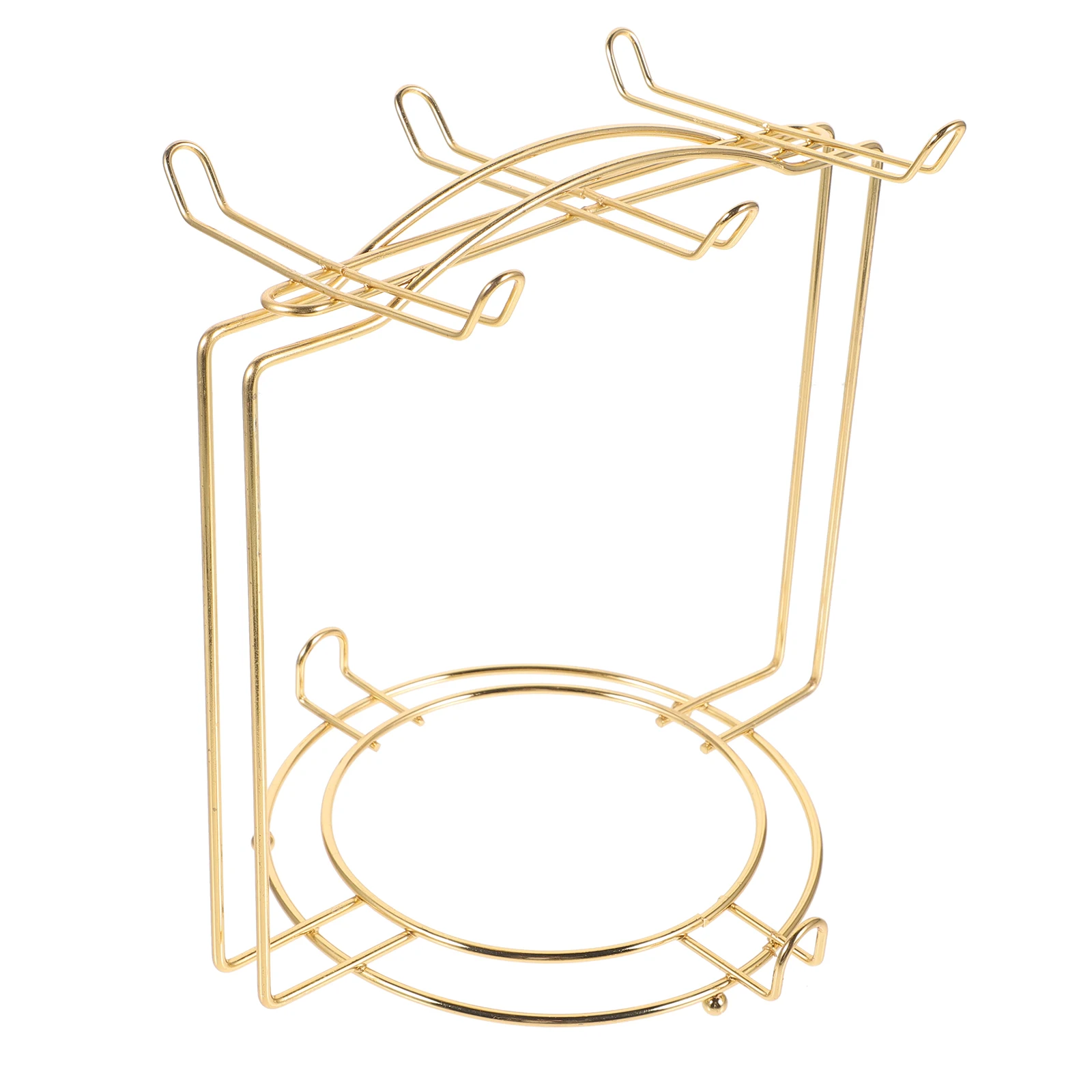 Rak Cangkir Kopi Stainless Steel, Tempat Mug, Rak Dapur, Rak Meja, Organizer Piring, Rak Penyimpanan Cangkir, Rak Pengering