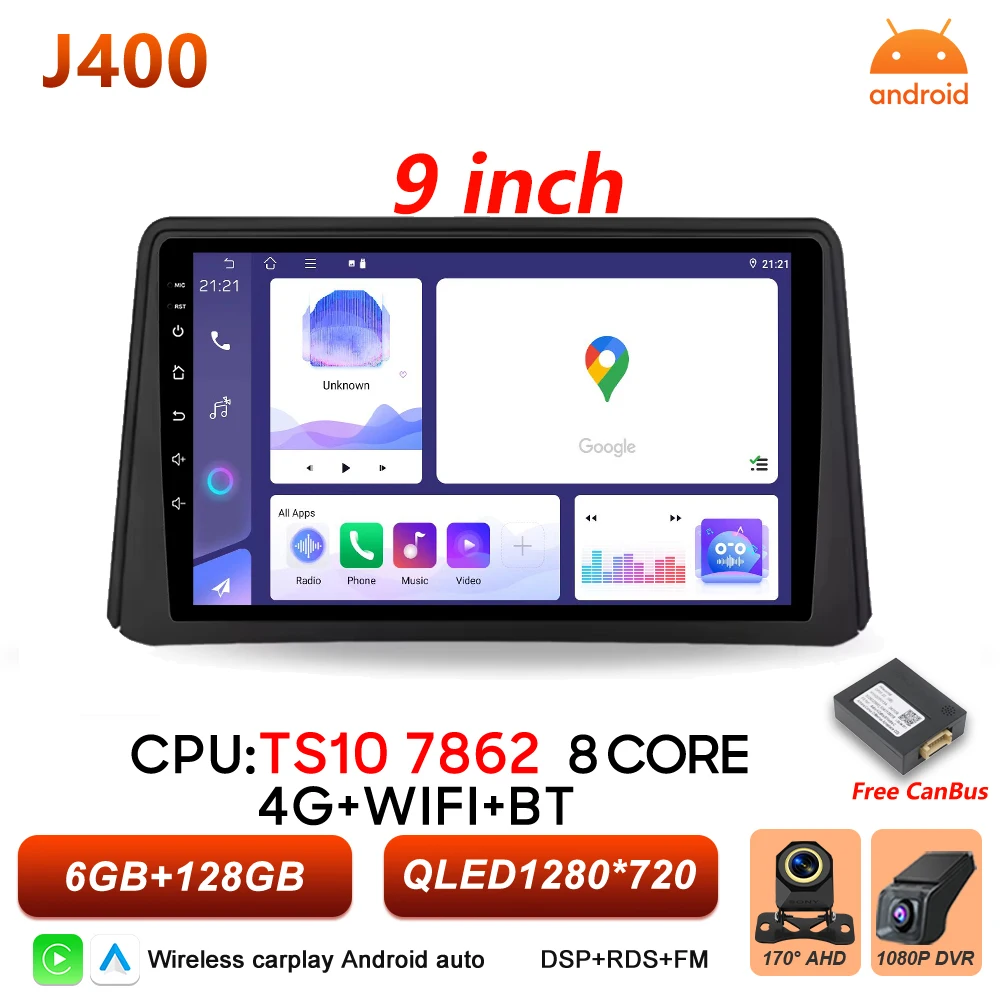 Autostereo Android 16 Radio voor Opel Mokka Vauxhall Mokka 2012 2013 2014 2015 2016 Carplay Video Multimedia Speler BT Head Unit
