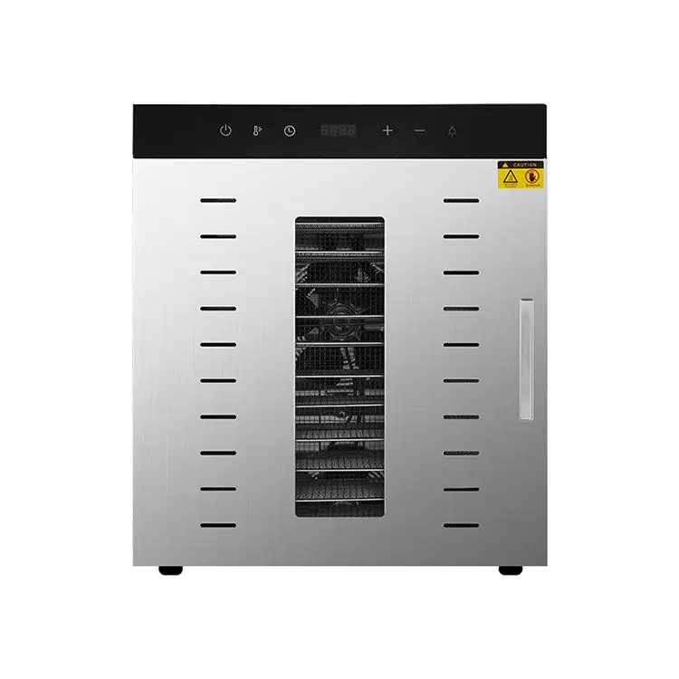 220V Home Use Food Dehydrator with 12 Trays for Drying Fruit and Vegetables in Restaurants Retail Food Shops