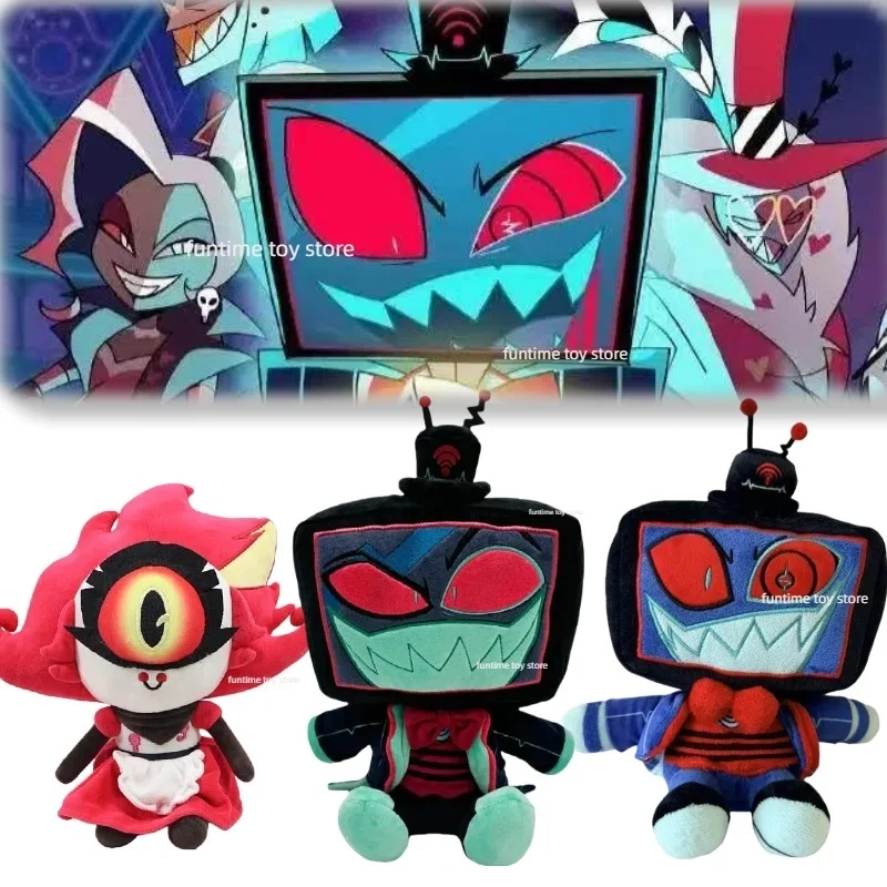 

New Hazbined Hotel Plush Cute Walkers Vox TV Plush Extremely Evil Boss Merchandise Doll Gift Hell Inn Clown Stuffed Toy Gifts