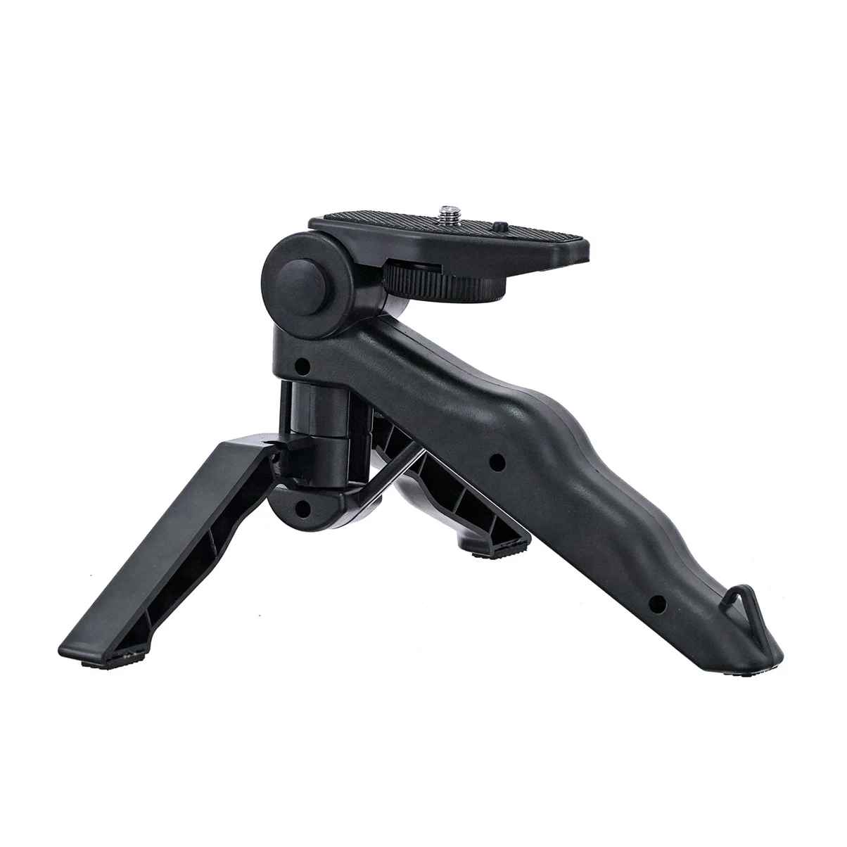 Phone Holder Portable Tripod Foldable Desktop Mobile Phone Stand Rotatable Selfie Holding Live Video Camera Stabilizer Bracke
