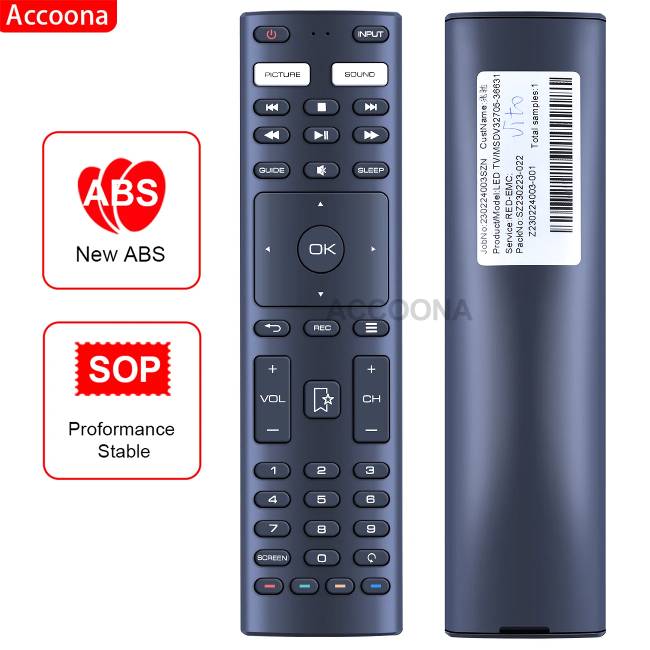 Пульт дистанционного управления для Kivi tv 32H550NB 24H500LB RC-15