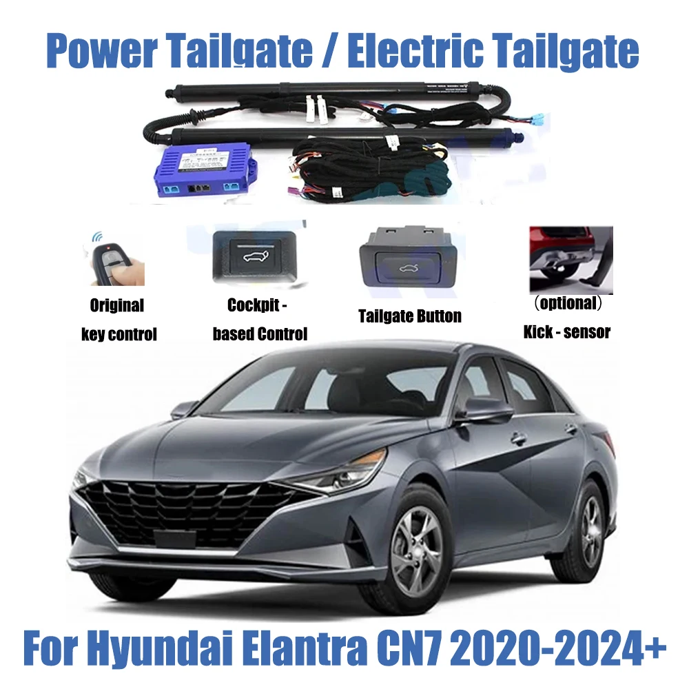 For Hyundai Elantra CN7 2020-2024+ Car Automatic Lifting kit Opening Trunk Intelligent Electric Lift Tailgate