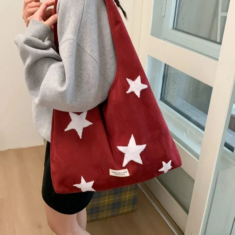 

Большая вместительная сумка через плечо для женщин, новая зимняя шикарная универсальная сумка для покупок, студенческая сумка для поездок на работу, праздничный подарок