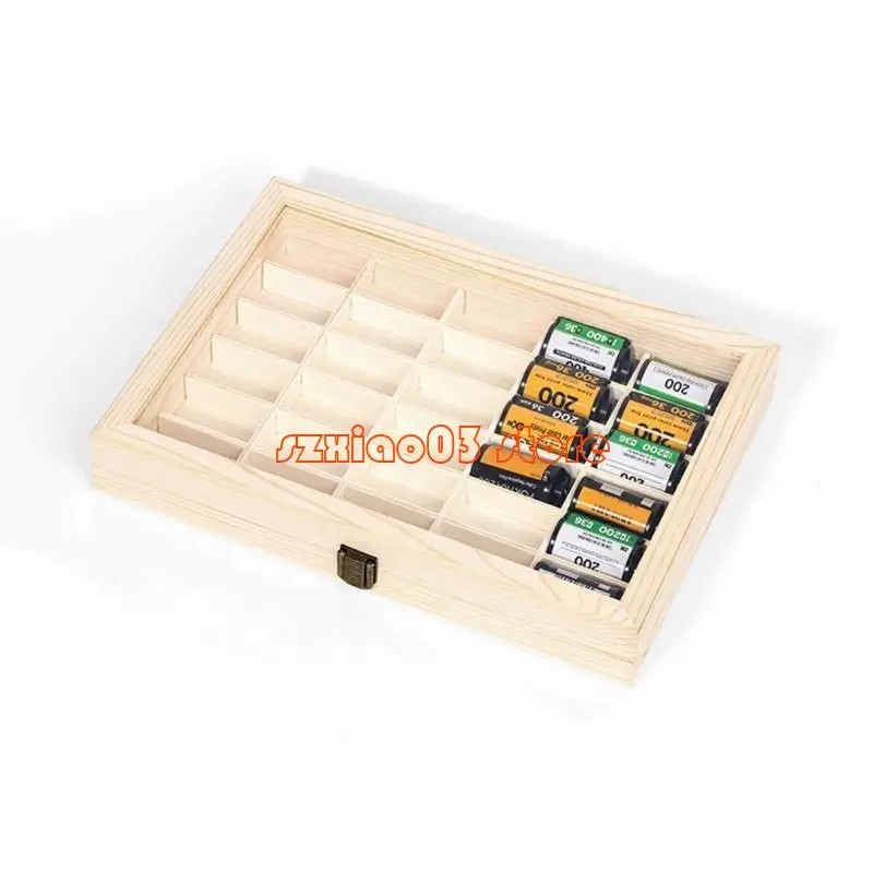

103C Secure Film Roll Storage Box High-capacity Display Case with Lid