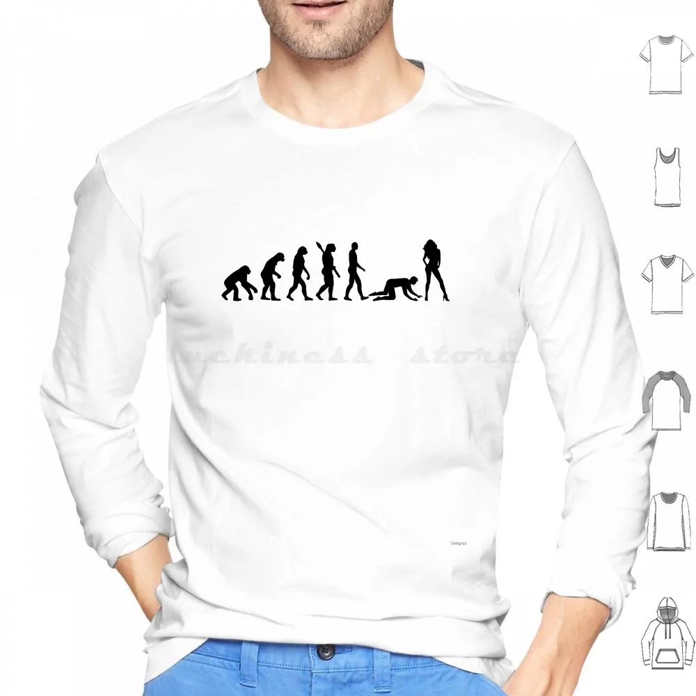 

Evolution Bachelor Party Wedding Hoodie Cotton Long Sleeve Evolution Bachelor Party Wedding Slave Marry Bonds Groom