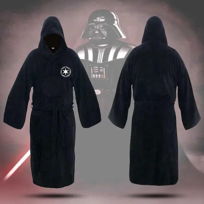 Sky02 s Pijamas de Caballero Jedi Amantes del Invierno Albornoz Kigurumi Franela Adulto Hombres Mujeres Dibujos Animados Cosplay Costume88Ji #