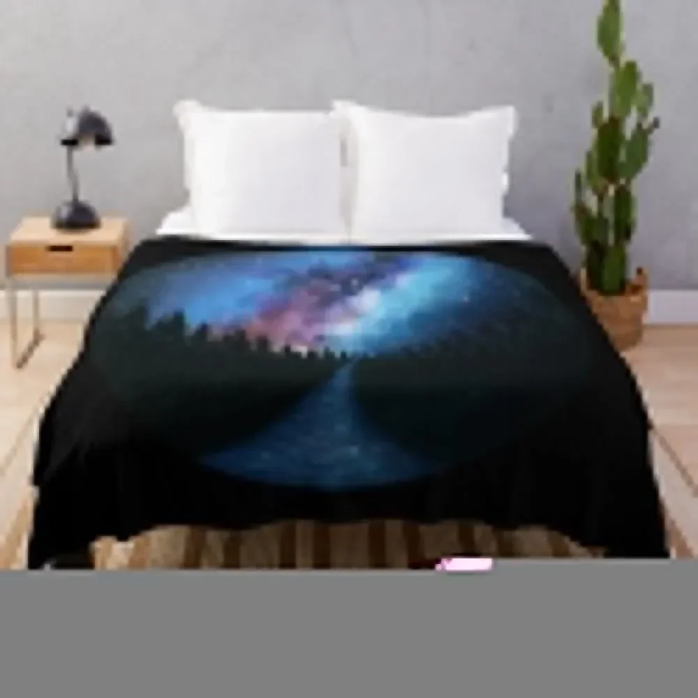 

Into The Dreamy Depths Throw Blanket Furrys warm for winter Cute Blankets