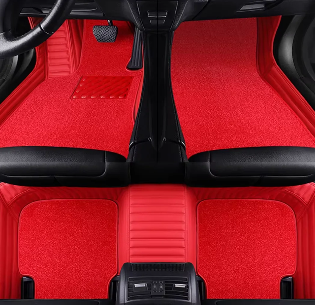 

Good quality! Custom special car floor mats for KIA EV6 2022-2026 durable Rugs double layers carpets for EV6 2024