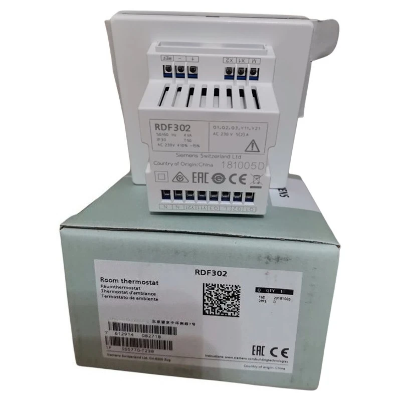 Air conditioning thermostat LCD controller RDF302 302.B with networking RS485 Modbus