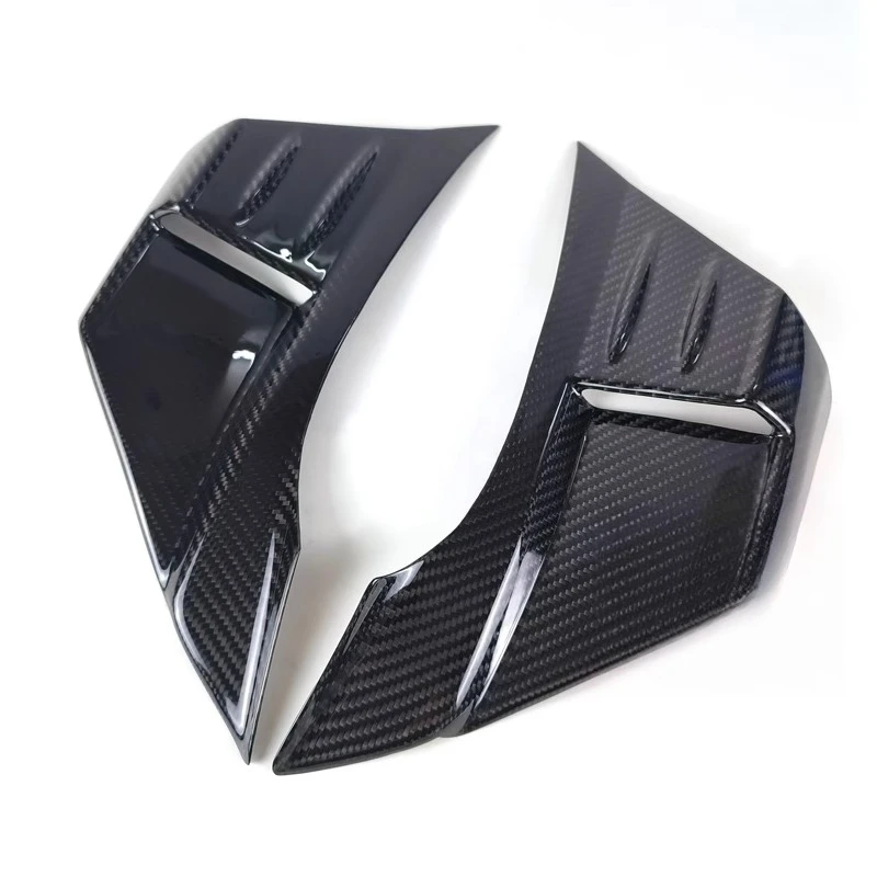 

Parts for Honda CBR650R Carbon Fiber Retrofit Accessories, Fixed Air Wing Side Air Knife Shroud Housing, Dry Carbon
