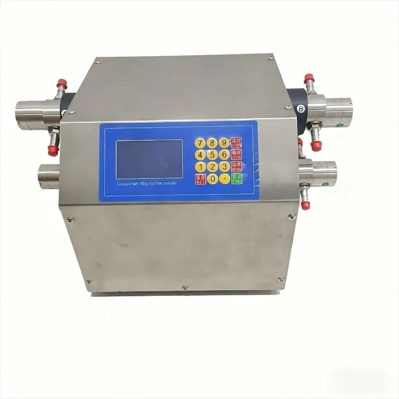 Automatic Magnetic Pump Liquid Filling Machine 200ml For Food Wine Beverage Acid‑Base Liquid 1 Year Warranty