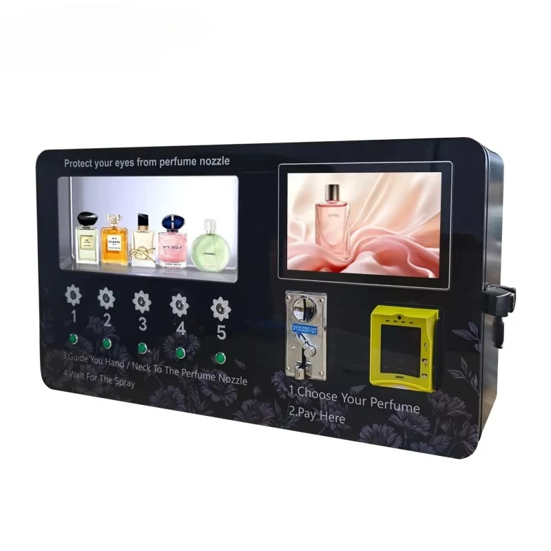 تخصيص آلة بيع العطور الأوتوماتيكية المثبتة على الحائط، آلة بيع العطور الصغيرة #3