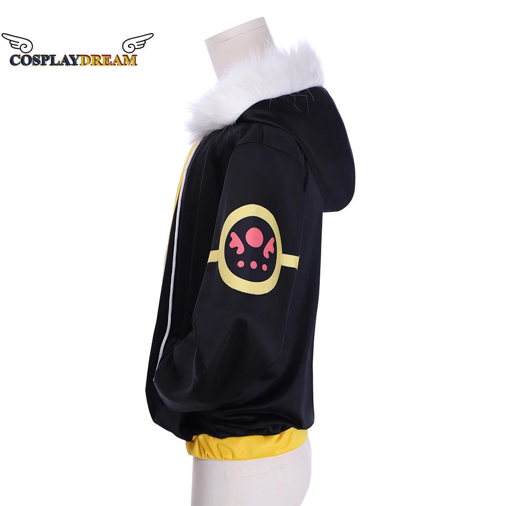 Jogo undertale traje frisk fellsans cosplay casaco protagonista frisk casaco jaqueta festa de halloween outfit