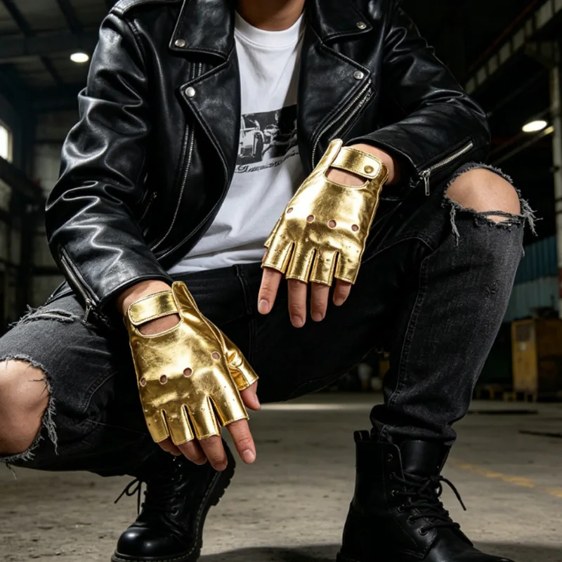 luvas-pretas-sem-dedos-para-homem-e-mulher-em-couro-sintetico-pu-estilo-punk-rock-luvas-de-meio-dedo-para-apresentacoes-em-palco-e-danca-hip-hop