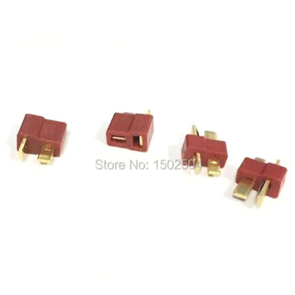 New 10 Pairs T Plug Male  Female Connectors for RC Lipo Battery ESC Wire Terminal