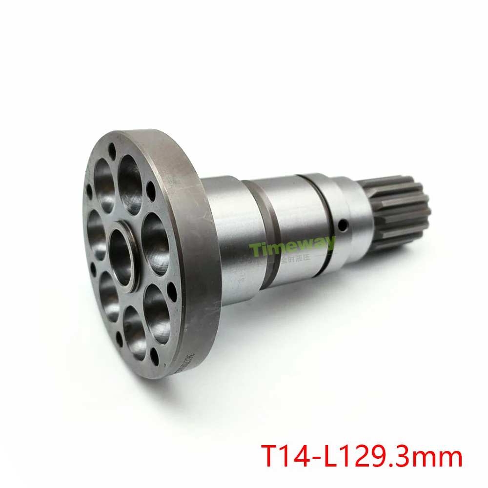 

A2F Series Hydraulic Motor Repair Kit Drive Shaft T14-L129.3MM for A2FM45 REXROTH Motor Spare Part