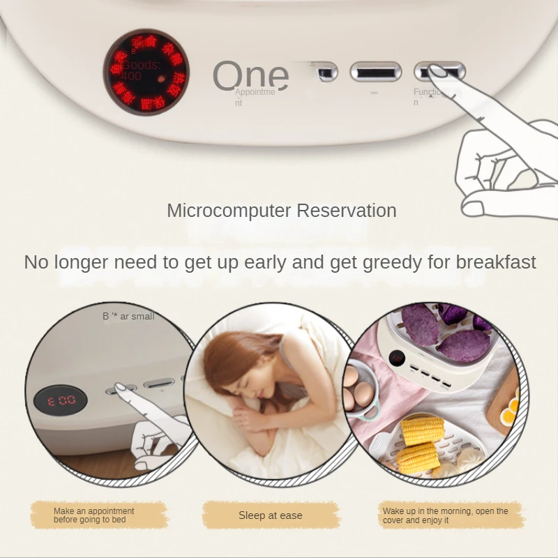 Multi Functional ไฟฟ้า Steamer,ครัวเรือนชั้นขนาดใหญ่ความจุมินิไอน้ำอาหารเช้าเครื่อง