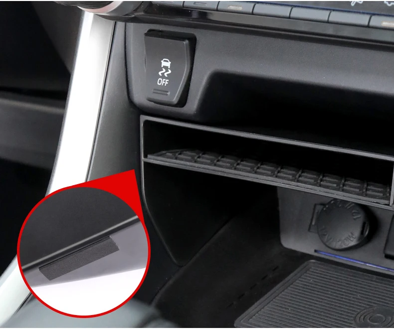 Für Toyota RAV4 XA50 2019 2020 2021 2022 2023 2024 2025 Hybrid Auto Mittelkonsole Aufbewahrungsbox Organizer Halter Zubehör – Detail 7