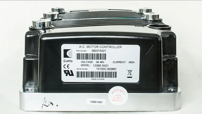 CURTIS Programmable AC Motor Controller 1236E-5421 (Upgraded Version Of 1236-5401) 36V / 48V - 450A