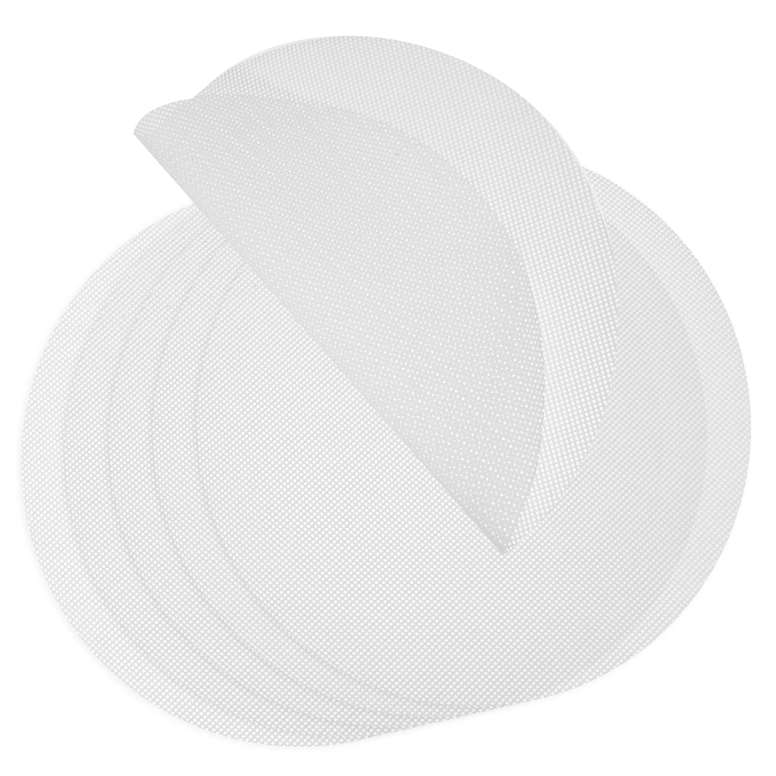 

6 pcs Silicone Steamer Mesh Non-Stick Pad 27Cm Reusable Round For Dim Sum Rice Cake Baking Steaming Cooking Kitchen Tool