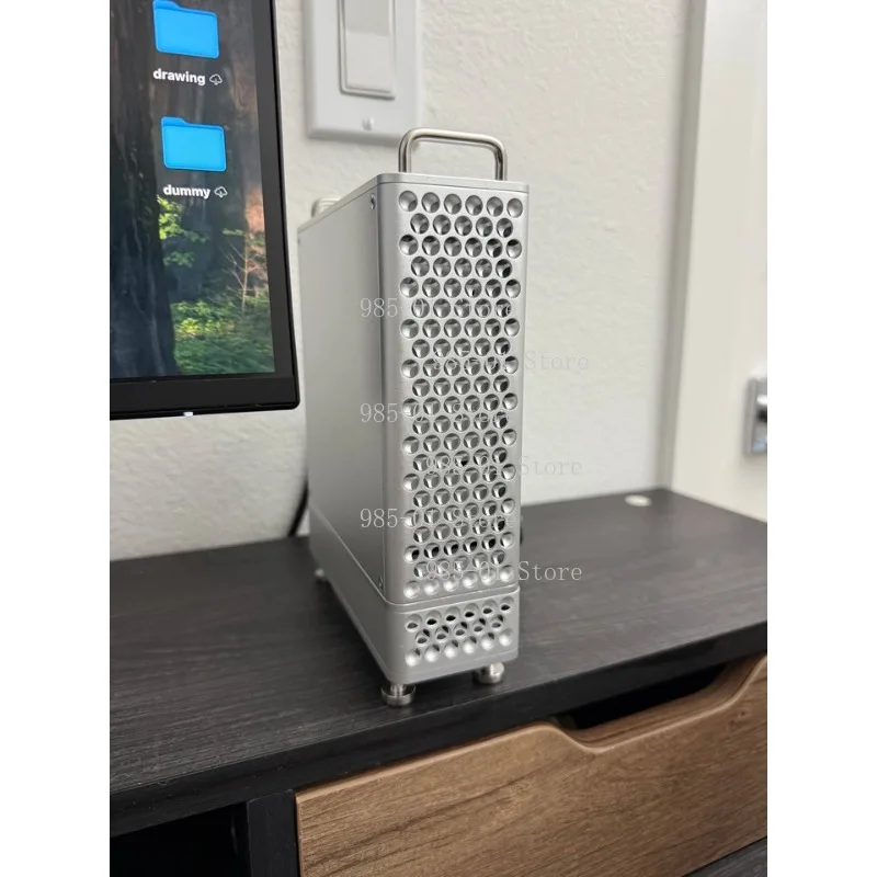 QT03 USB4 Hard Drive Enclosure - M.2 SSD Dock for Mac Mini with Multi-Port Expansion