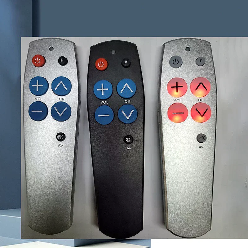 1 Piece Smart IR Learning Controller 7 Big Buttons Universal Learn Remote Control Clone Copy For TV CD DVD STB DVB Hifi TV BOX