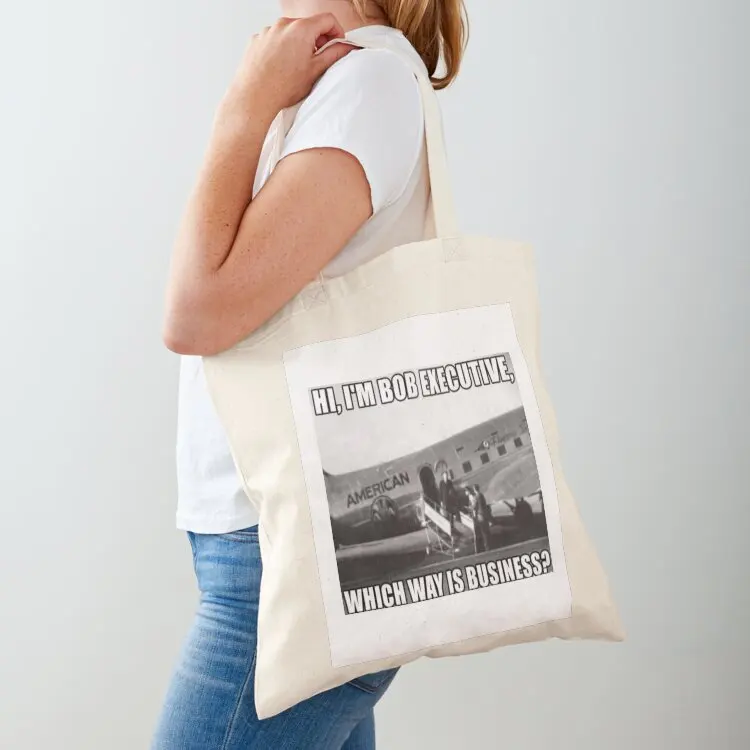 Bob Executive Tote Bag custom fabric bag university shopper bag tote screen