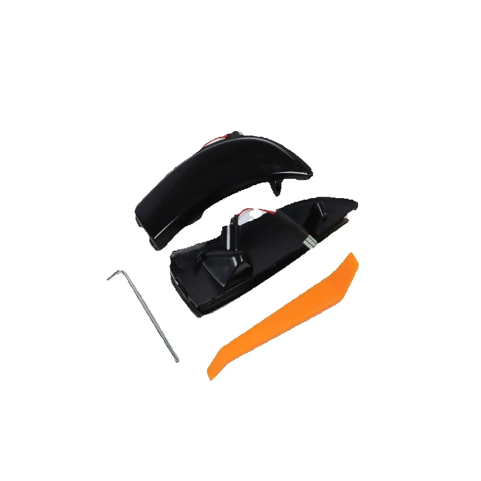 

PANGOLIN 2PCS Amber LED Mirror Signal Lights FOR Ford Fiesta MK7 2008-2017 Direct Fit Indicator