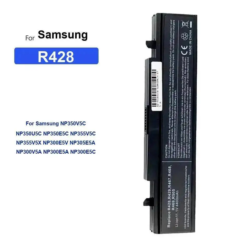 Аккумулятор 7300 мАч для Samsung NP350V5C NP350U5C NP350E5C NP355V5C NP355V5X NP300E5V NP305E5A NP300V5A NP300E5A NP300E5C R428