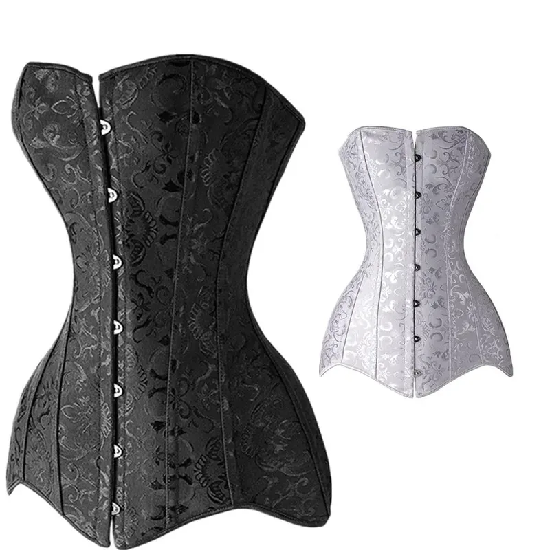 

Wholesale price Corset Long Torso Sexy Clothing Korsett Women Steampunk Gorset