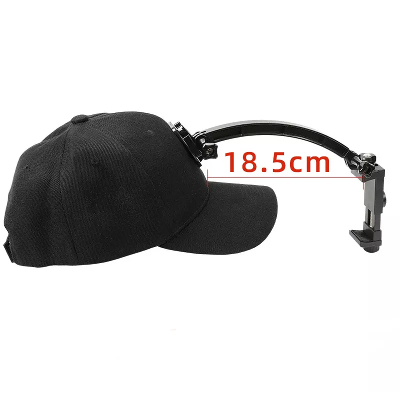 8 in 1 Sun Hat Baseball Cap Expansion Bracket Phone clip Adapter Mount Set For Gopro Insta360 DJI Osmo Action Camera Accessories