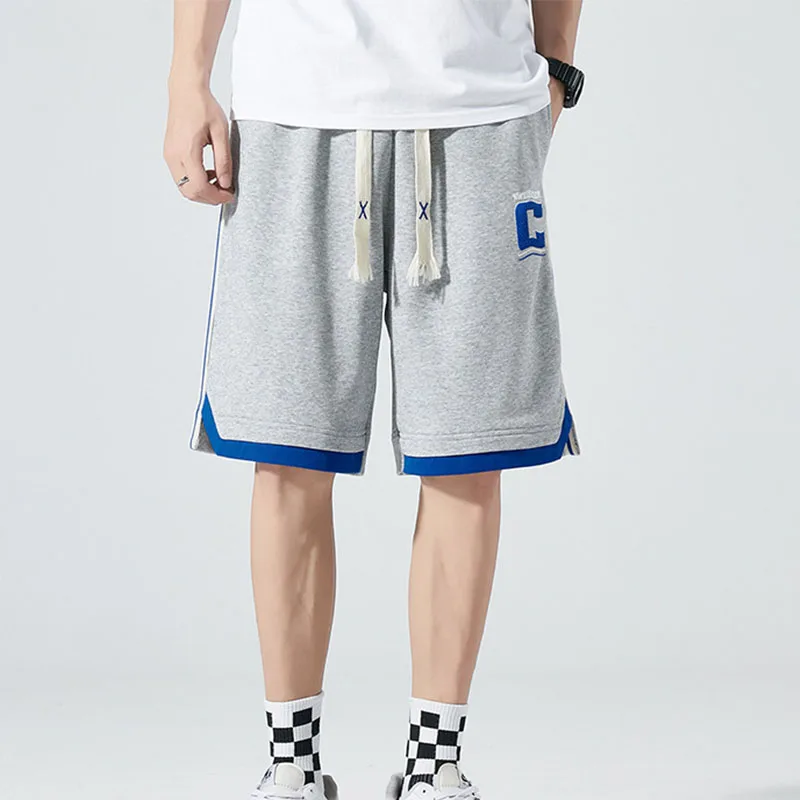 Men's Basketball Training Short Pants, Male Loose Casual Beach Shorts, Straight Shorts, Running, Fitness, Sports, Training,