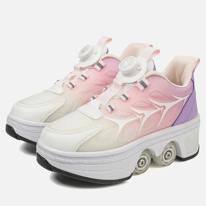 

Children's New Roller Skates 4 Wheel Double Row Adult Professional Artistic Skates For Boys And Girls Outdoor Wheeled Shoes