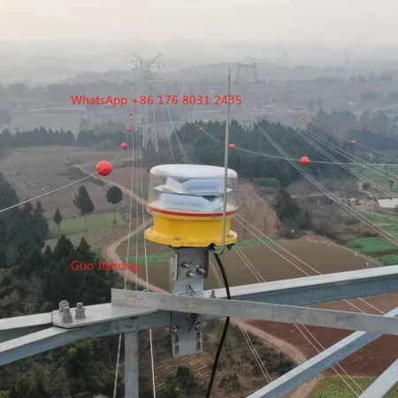 

Tower Mark Light Aviation Warning Sphere Day/Night Marking Transmission Line Warning System