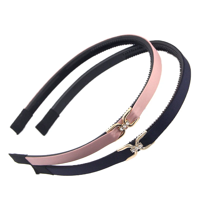 Hairpin Fabric Headband Temperament Headband Female Headdress Girl Headdress With Simple Hairpin Wide Edge Hairpin Fashion